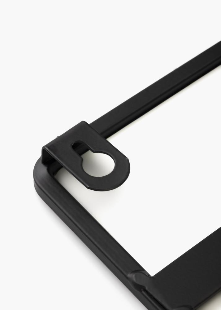 KAILA Spogulis ar plauks - Melns 31x60 cm