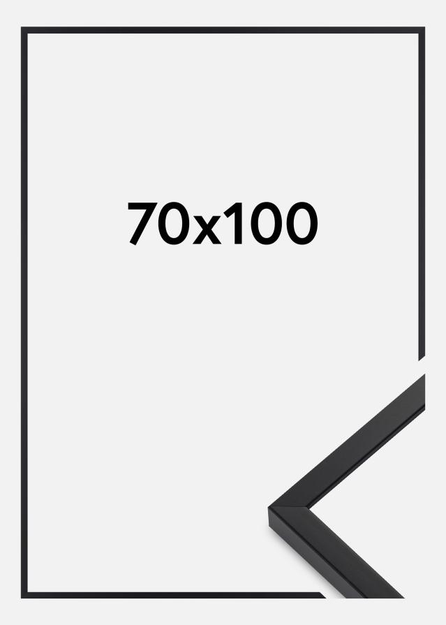 Rāmis E-Line Akrila stikls Melns 70x100 cm