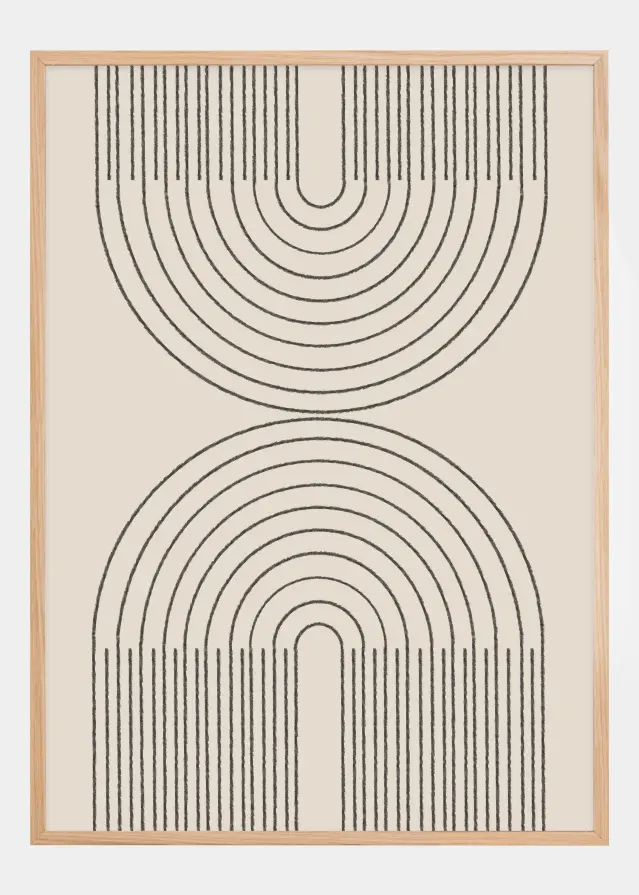 Simple Arch Composition Plakāts