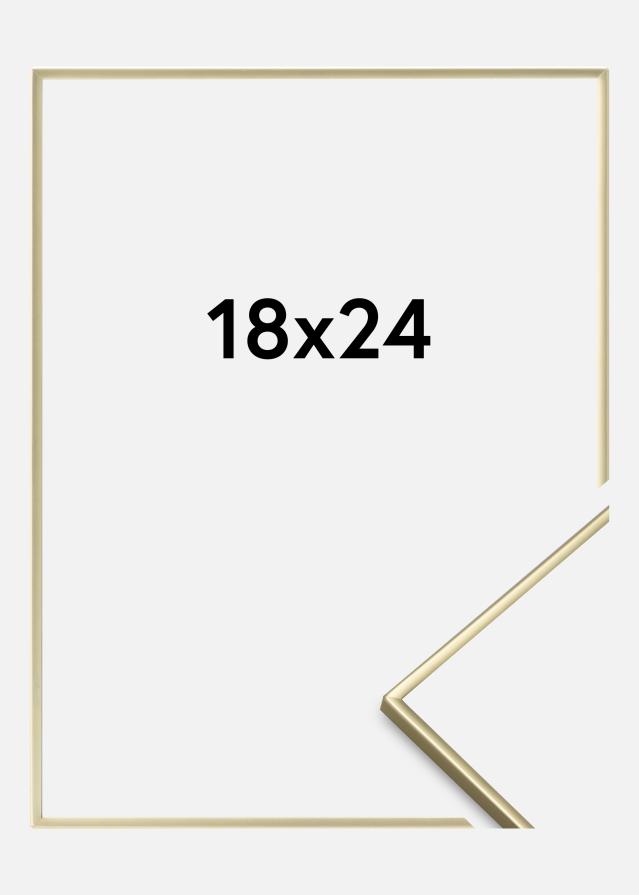 Rāmis Gluds Metāls Zelta 18x24 cm