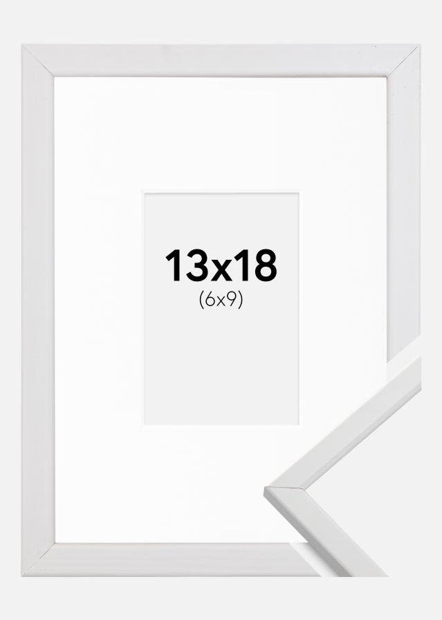 Rāmis Galant Balts 13x18 cm - Paspartū Balts 7x10 cm