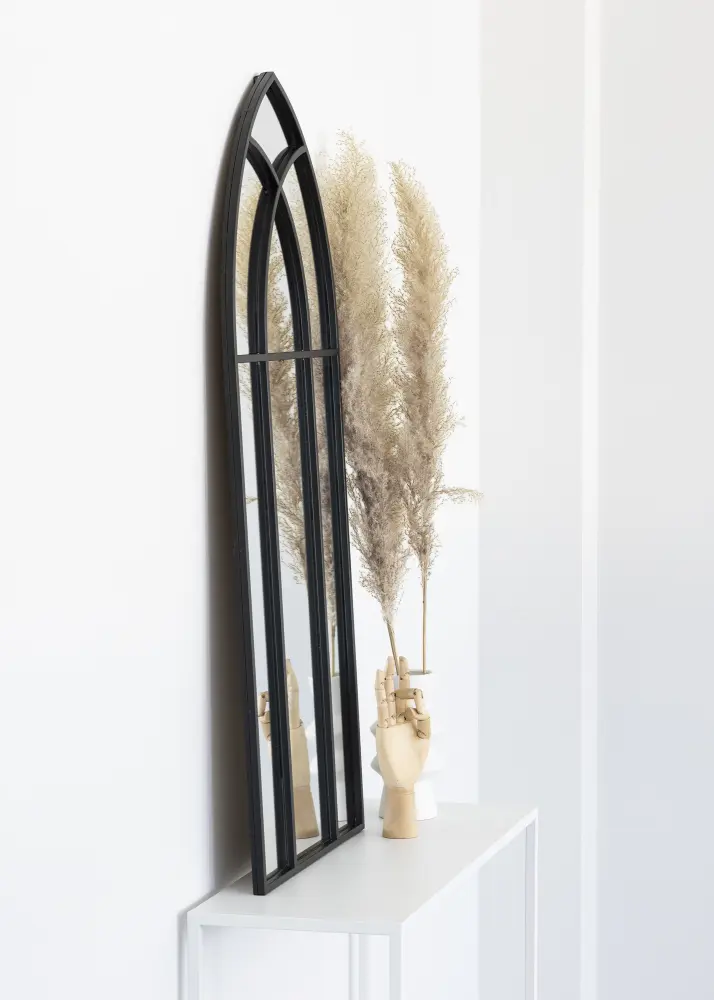 KAILA Spogulis Garden Window - Melns 45x100 cm