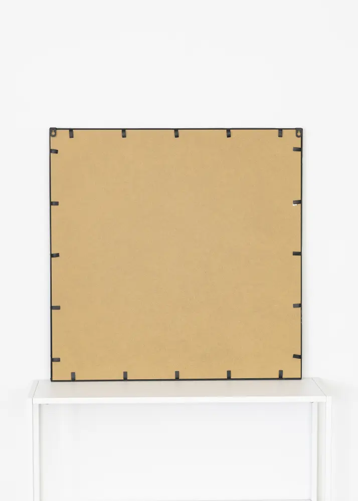 KAILA Spogulis Asymetric - Melns 70x70 cm