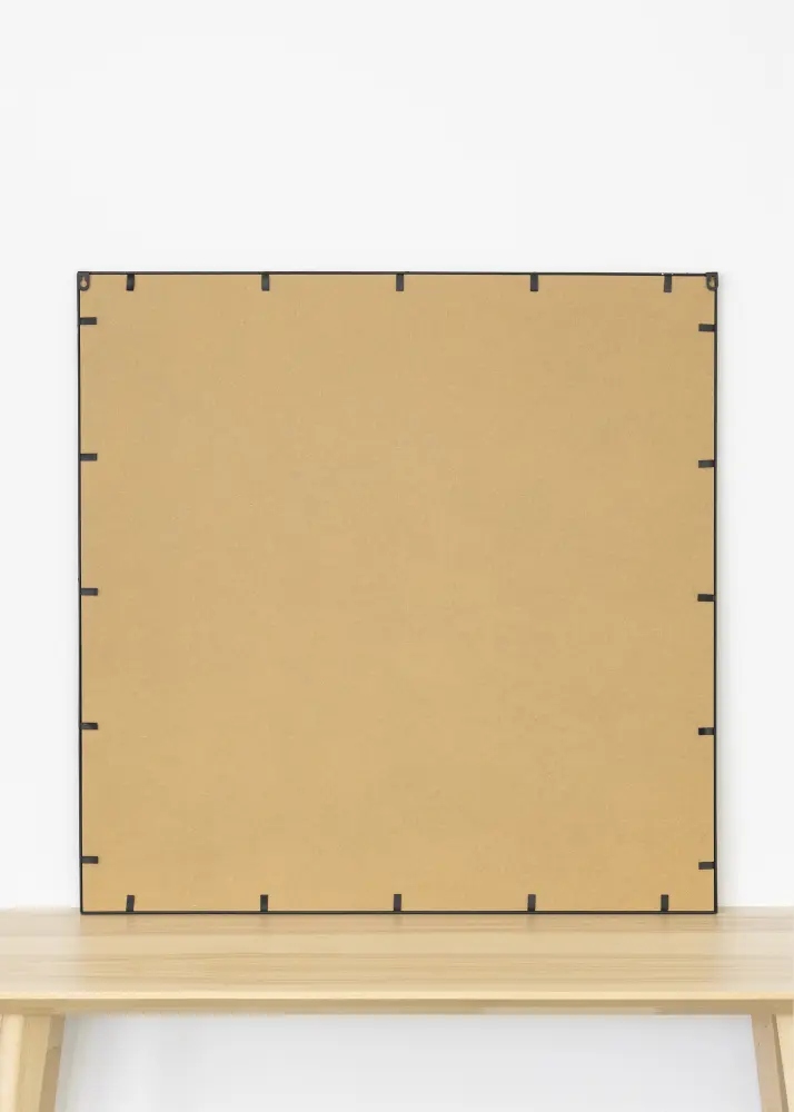 KAILA Spogulis Squares - Melns 90x90 cm