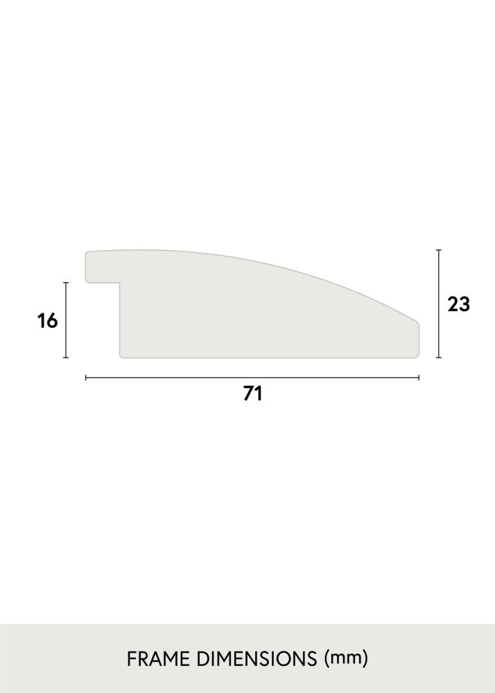 Spogulis Ķīlis Zaļš - Savi izmēri