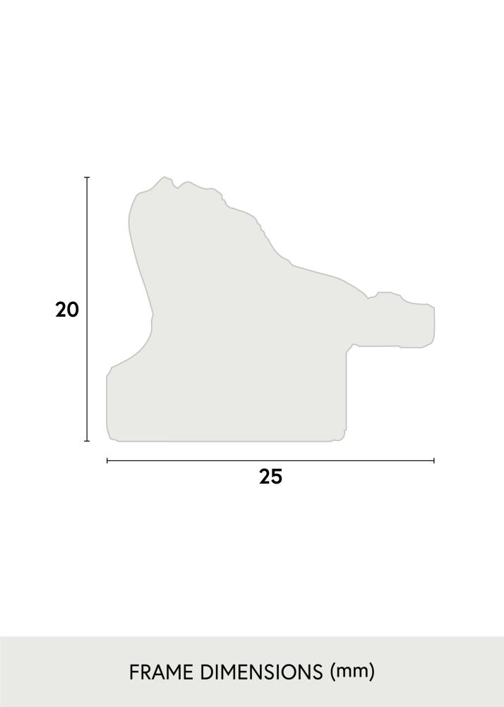Spogulis Abisko Zelta - Savi izmēri
