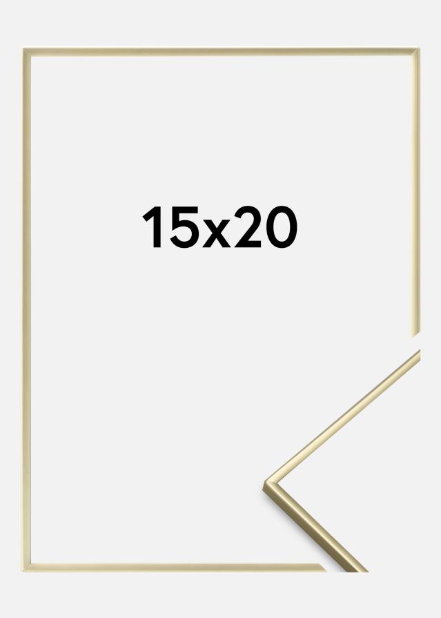 Rāmis Gluds Metāls Zelta 15x20 cm