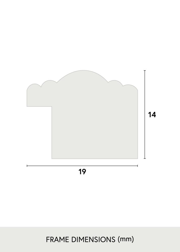 Rāmis Tango Wood Tērauds - 18x24 cm