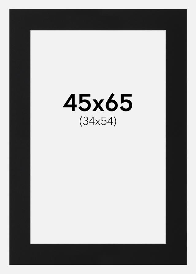 Paspartū Melns Standarts (Balts Kodols) 45x65 cm (34x54)