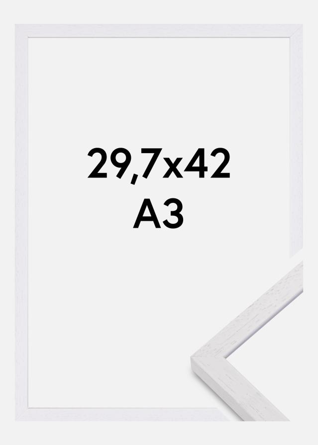 Rāmis Glendale Matēts Antirefleksa stikls Balts 29,7x42 cm (A3)