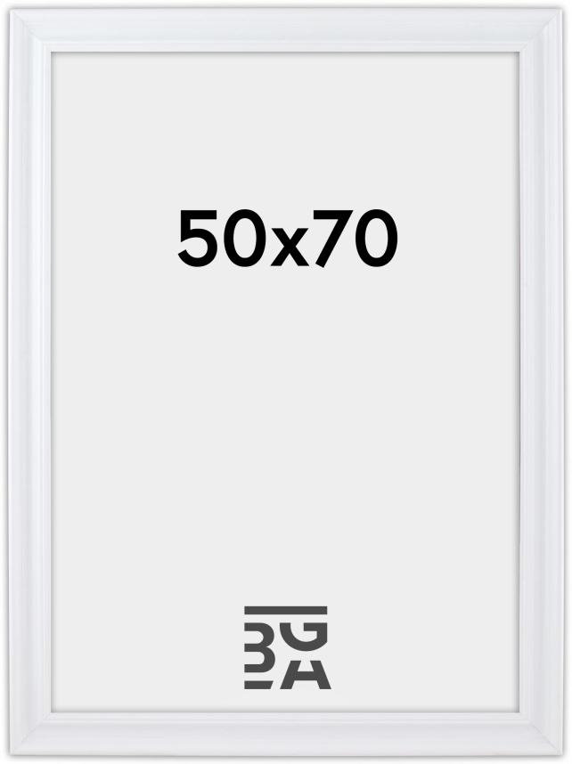 Rāmis Charleston Balts 50x70 cm