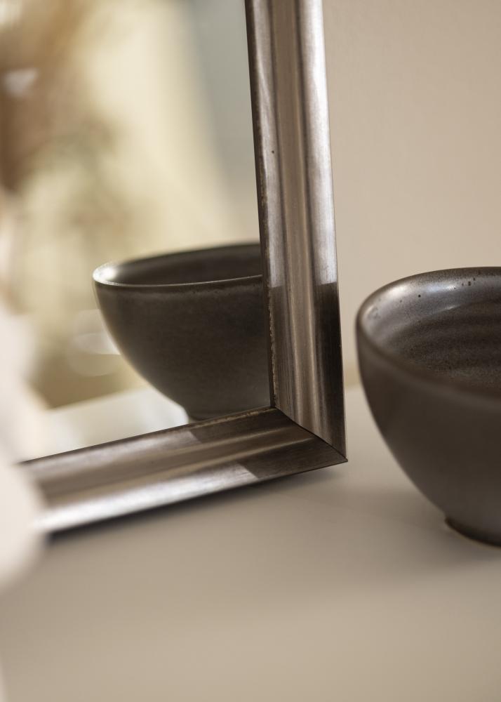 Spogulis Arjeplog Gaiši pelēks - Savi izmēri