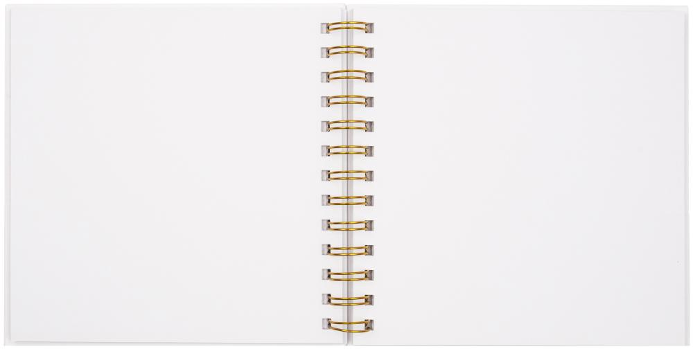 Sweet Memories Balts - 18x18 cm (48 Balti Lappuses / 24 loksnes)