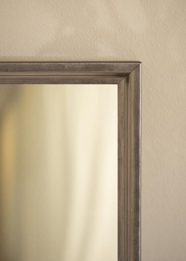 Spogulis Arjeplog Gaiši pelēks - Savi izmēri