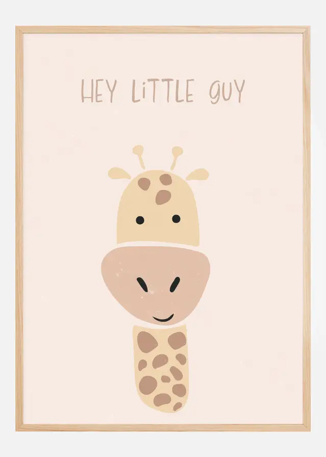 Giraffe nursery Plakāts