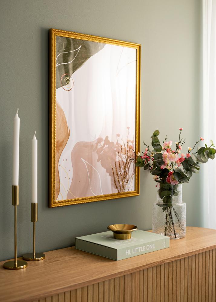 Rāmis Lattice Akrila stikls Zelta 40x60 cm