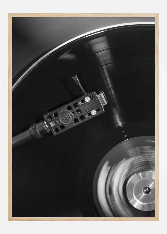 Vinyl player Plakāts