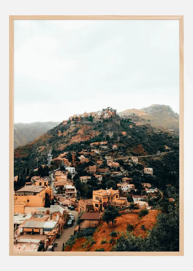 Sicily Taormina Plakāts