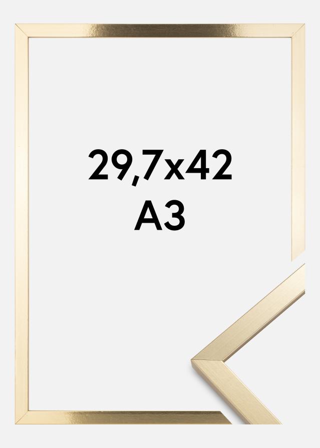 Rāmis Trendy Akrila stikls Zelta 29,7x42 cm (A3)