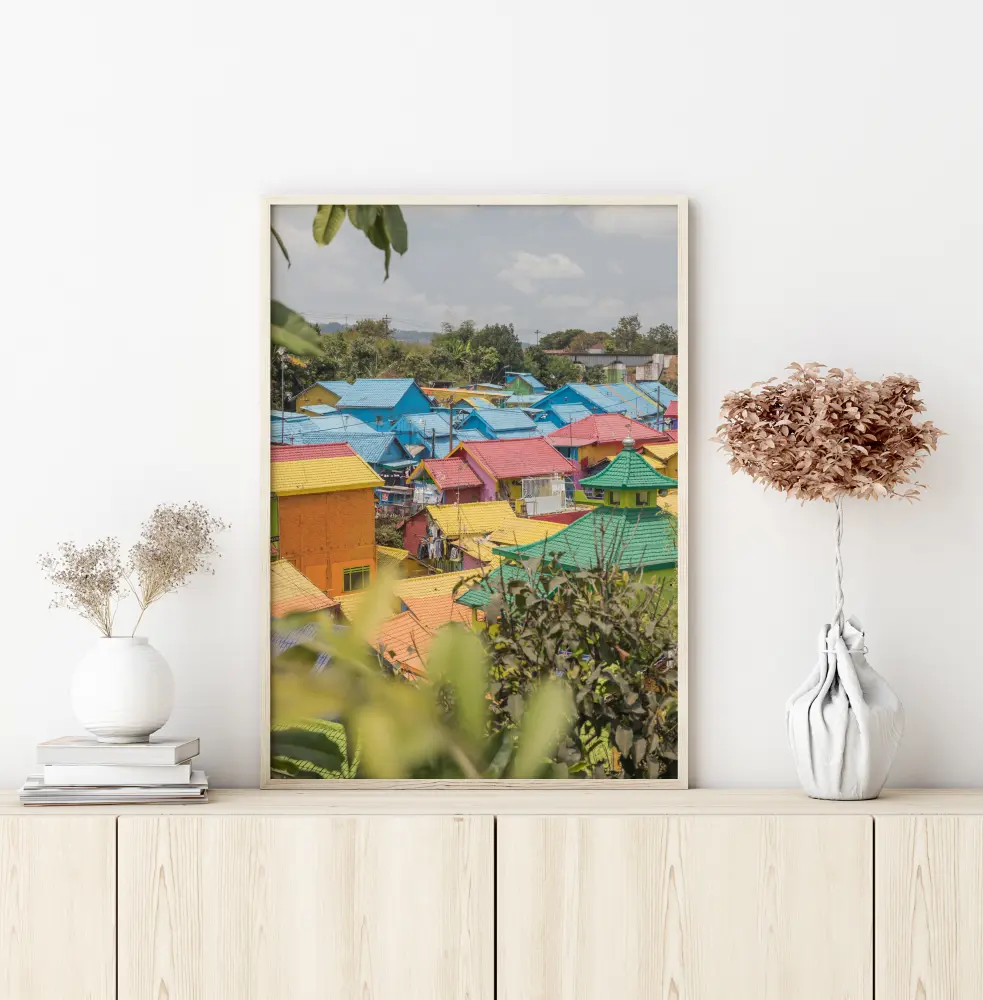 Colorful Village Plakāts