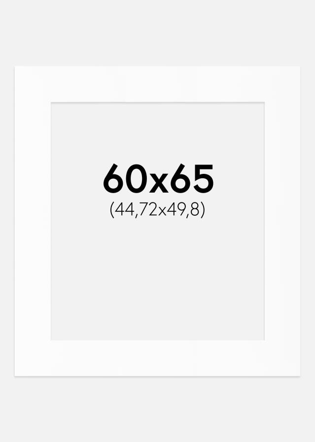 Paspartū Balts Standarts (Balts Kodols) 60x65 cm (44,72x49,8)