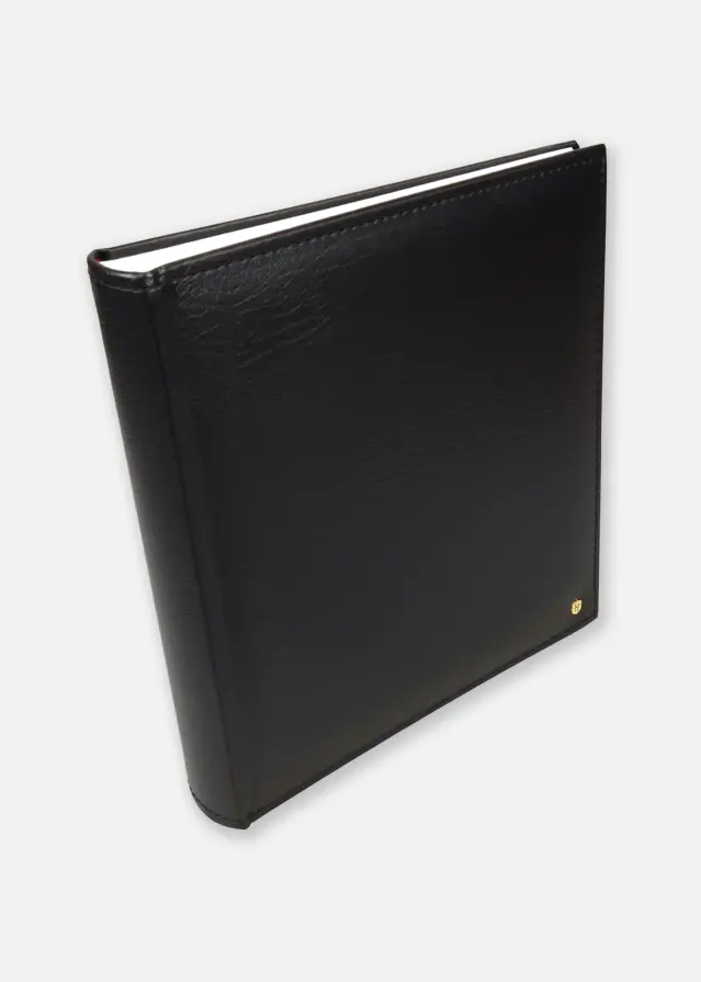 Henzo Lonzo Albums - Melns - 28x30 cm (70 Balti Lappuses / 35 loksnes)