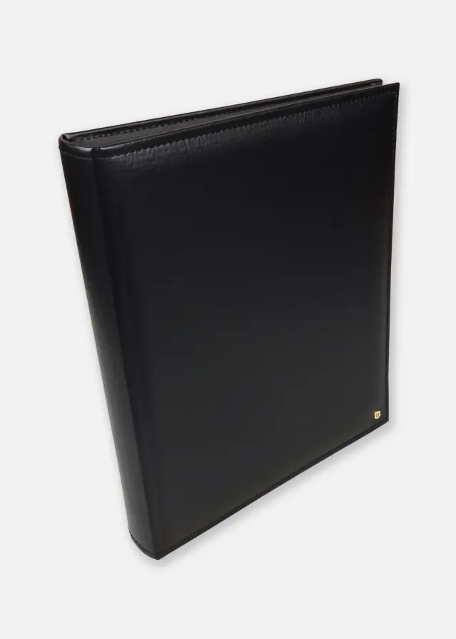 Henzo Lonzo Albums - Melns - 30x36 cm (80 Melni Lappuses / 40 loksnes)