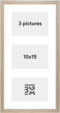 Edsbyn Kolāžas rāmis XXIII Ozols - 3 Bildes (10x15 cm)