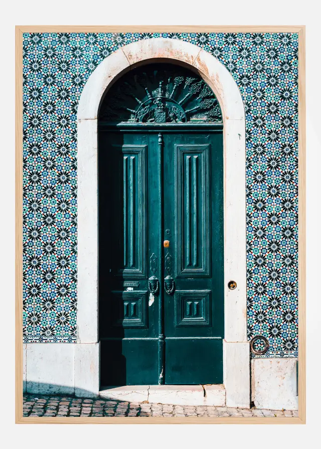 Green door Plakāts