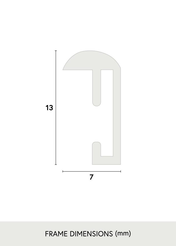 Rāmis Can-Can Melns 21x30 cm