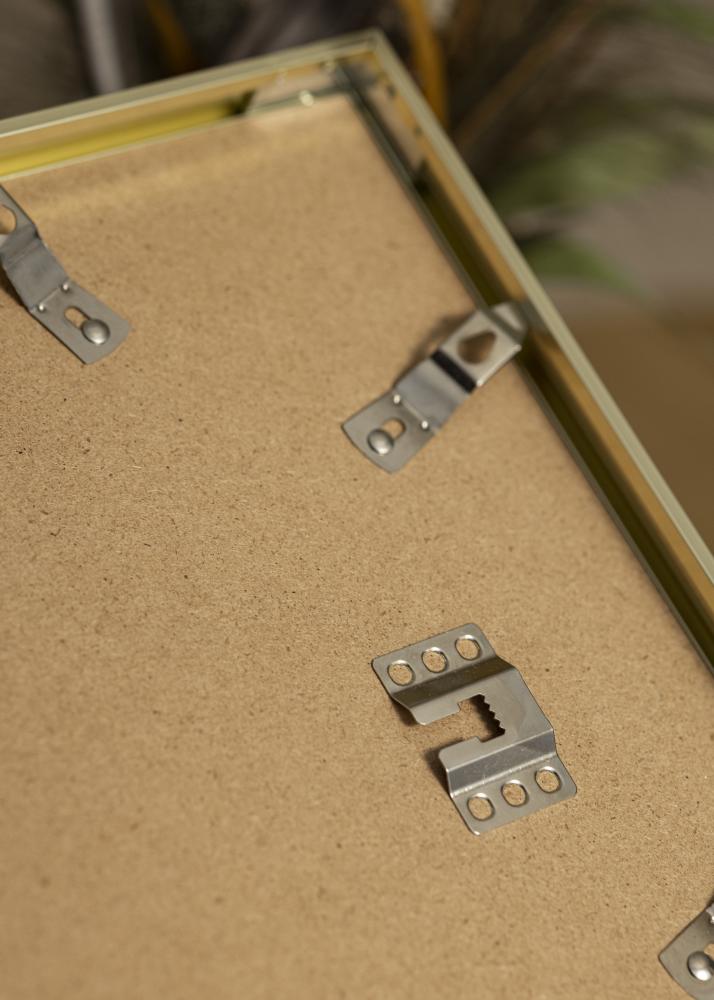 Rāmis Plakāts Frame Aluminum Gold 70x100 cm - Paspartū Balts 60x90 cm