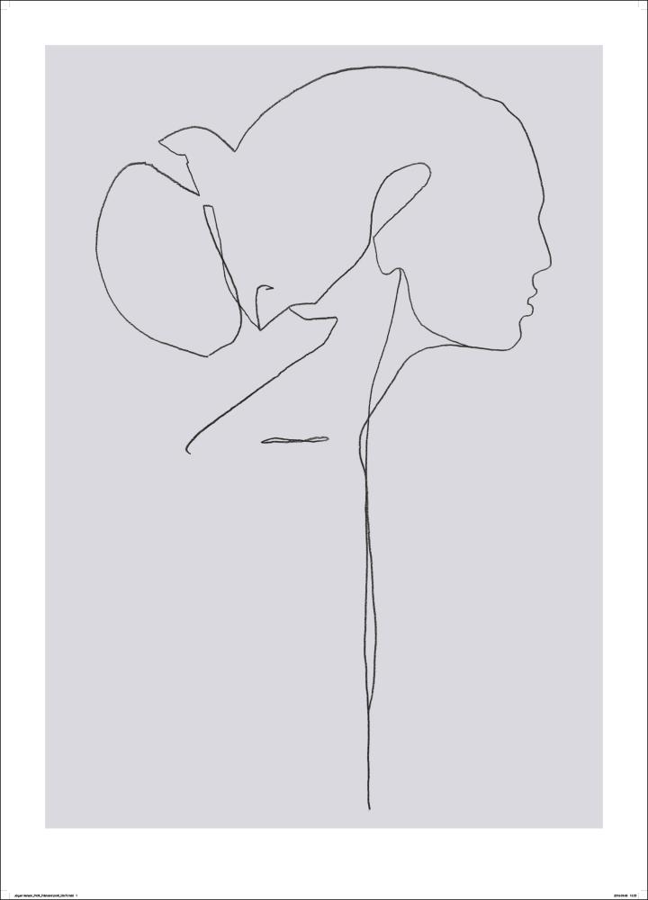 Female lines II Plakāts