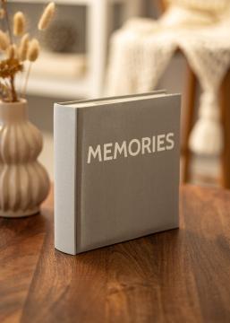 Memories Linen Albums Tumšpelēks - 200 bildes 10x15 cm