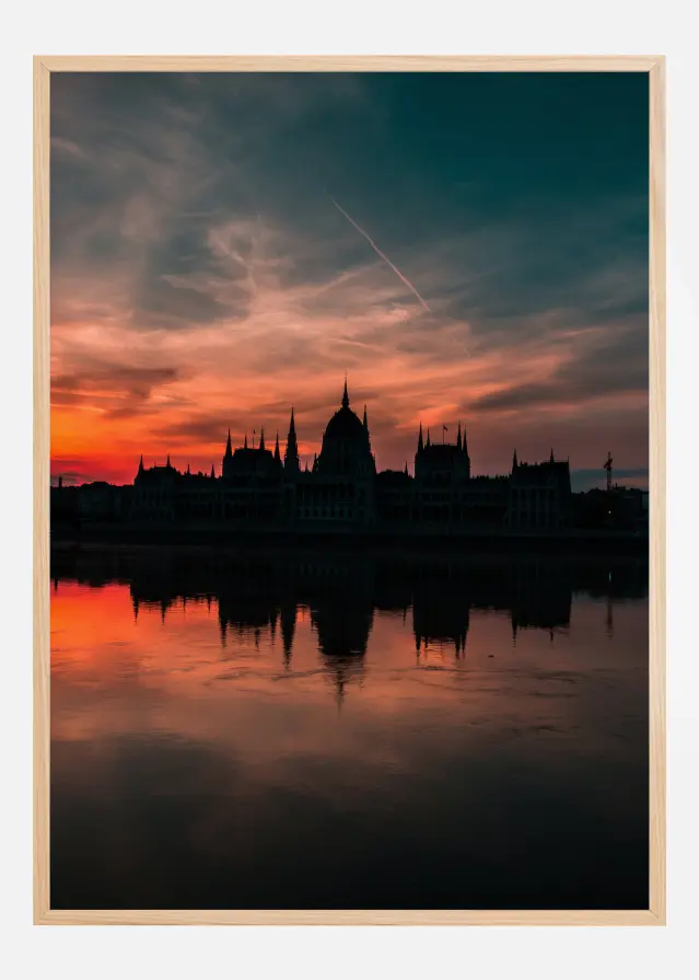 Sundown Over City Plakāts