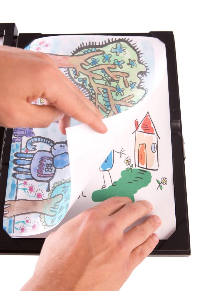 Rāmis Little Davinci Rāmis zīmējumiem A4 Melns