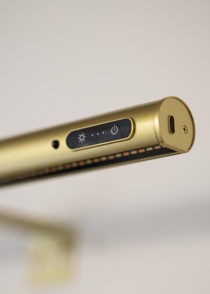 KAILA Halo Ar Baterijām Darbināms Gleznu Apgaismojums 50 cm - Zelts