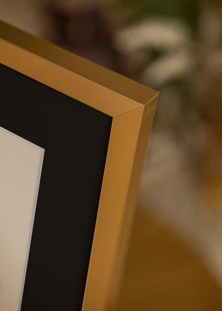 Rāmis Selection Zelta 13x18 cm - Paspartū Melns 9x12 cm