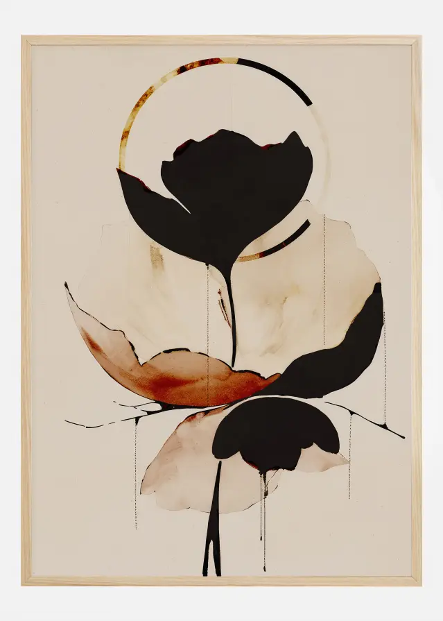 Halo Flowers No 5 Plakāts