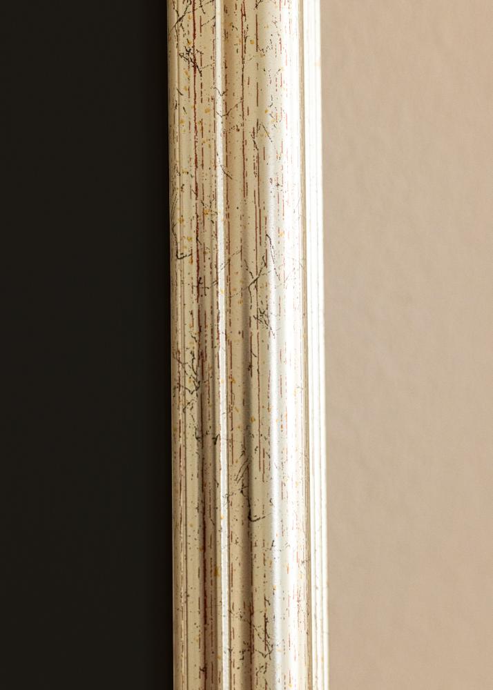 Rāmis Västkusten Sudrabs 70x100 cm - Paspartū Melns 62x93 cm