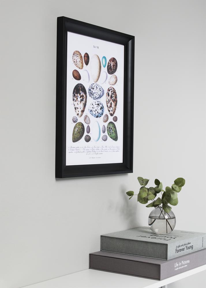 Rāmis Öjaren Melns 70x100 cm - Paspartū Melns 59,4x84 cm (A1)