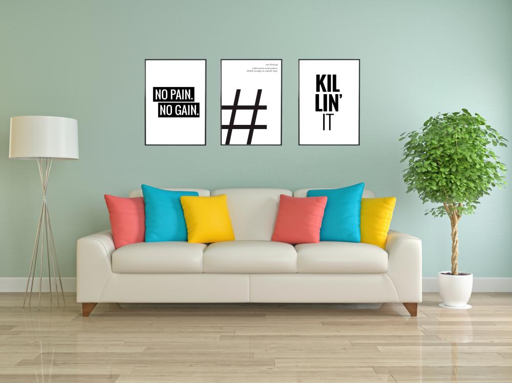 No Pain No Gain Plakāts