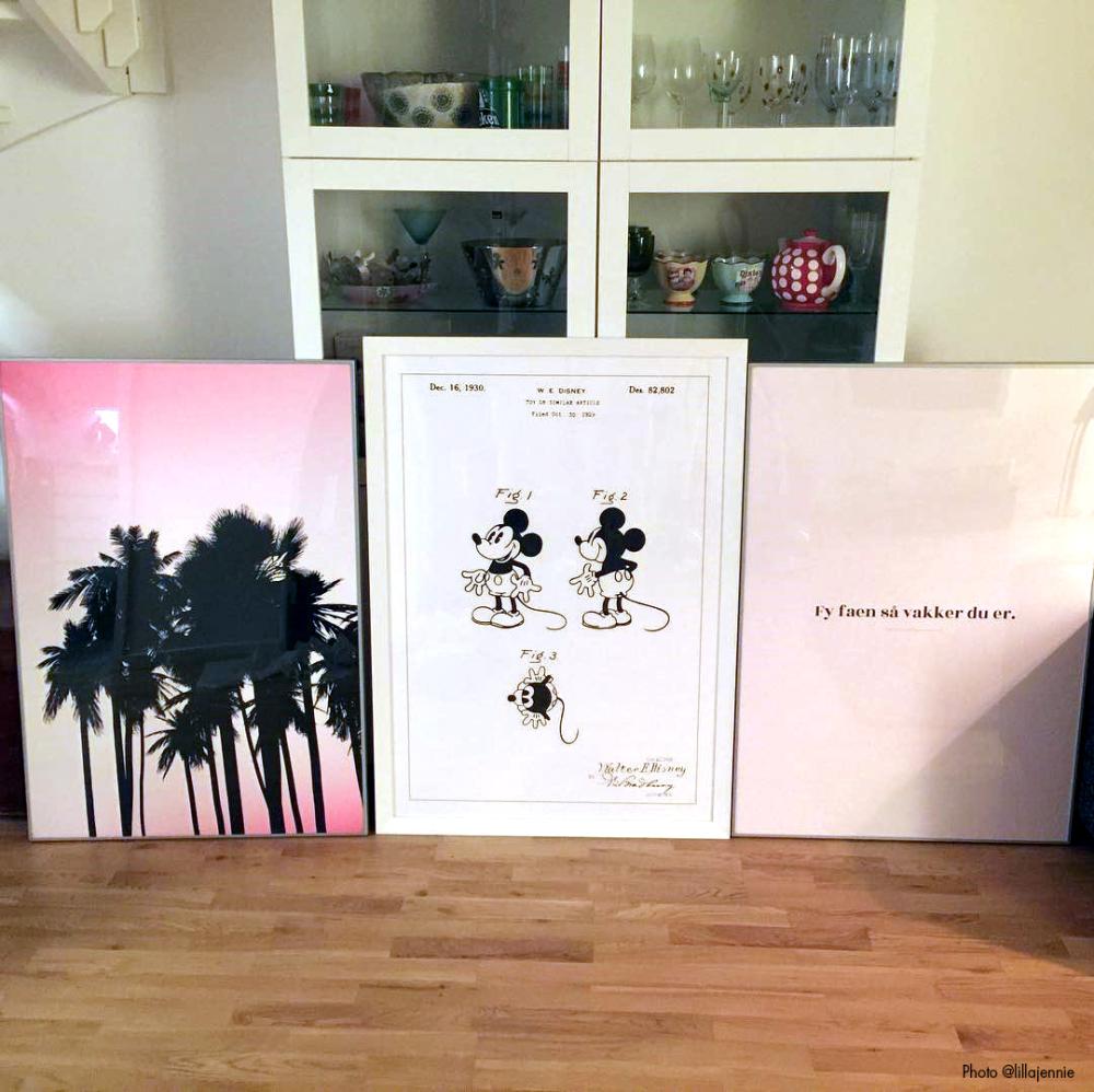 Patenta rasējums - Disney - Mickey Mouse Plakāts