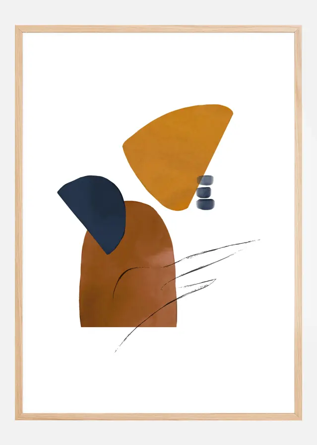 Abstract Shapes I Plakāts