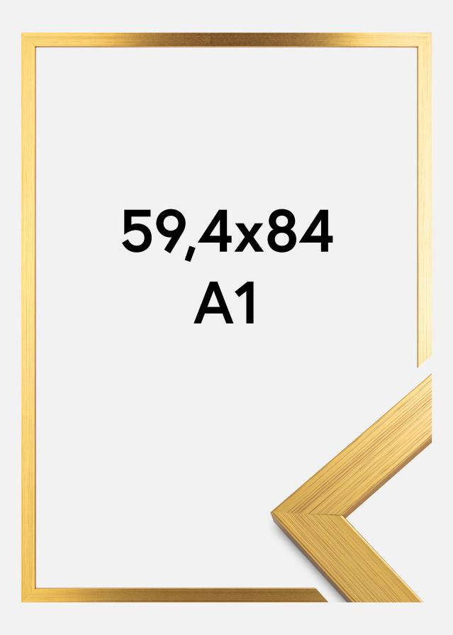 Rāmis Zelts Koks 59,4x84,1 cm (A1)