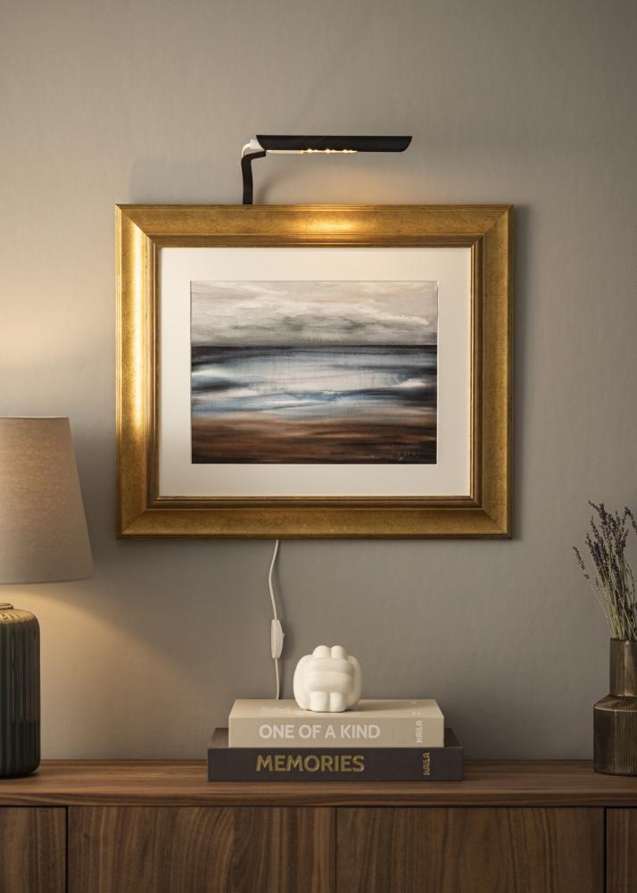 Eklunds Uno 1 gleznu apgaismojums - Melns