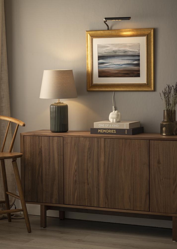 Eklunds Uno 1 gleznu apgaismojums - Melns