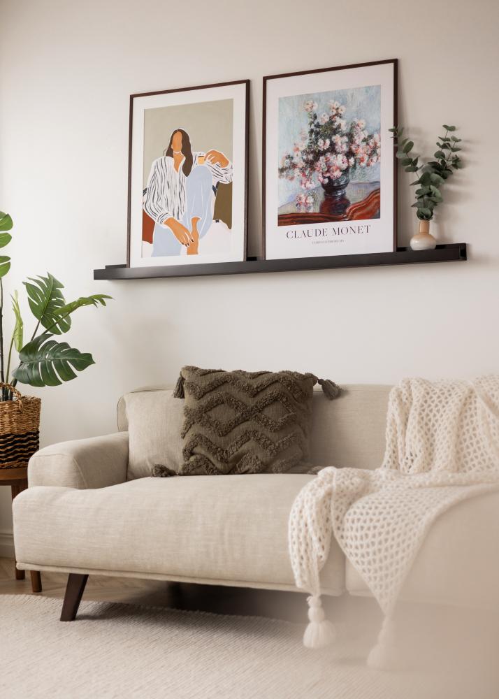 KAILA Bilžu plaukts Melns 140 cm