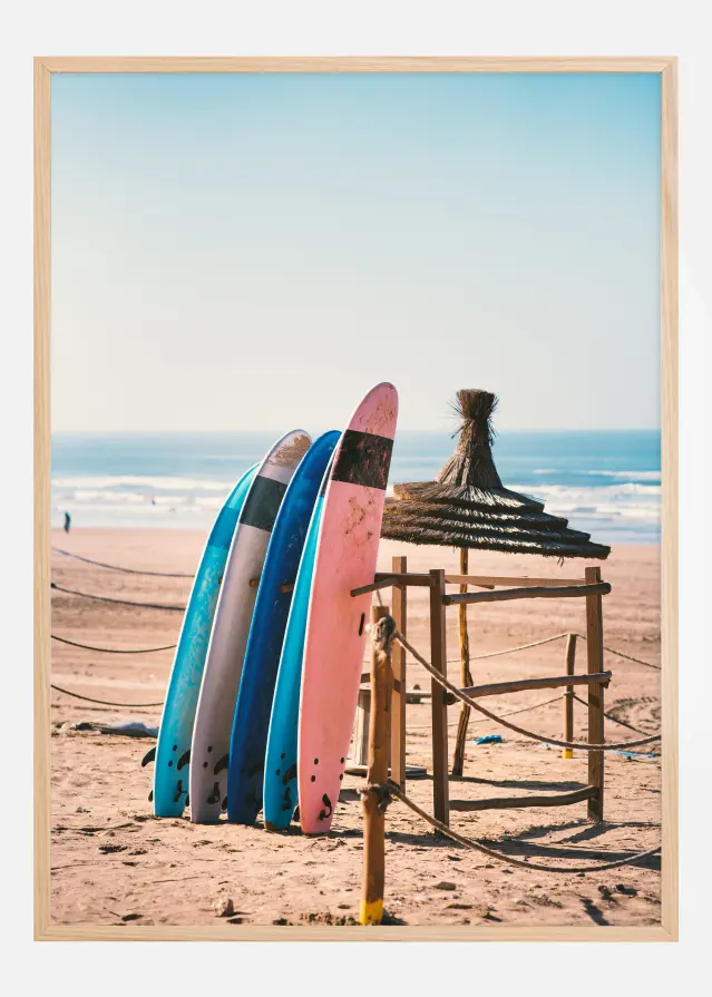 Hit the waves Plakāts