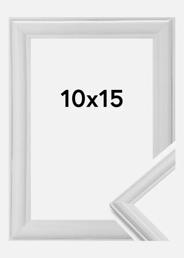 Rāmis Line Balts 10x15 cm