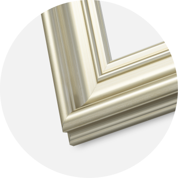 Rāmis Mora Premium Sudrabs 56x71 cm